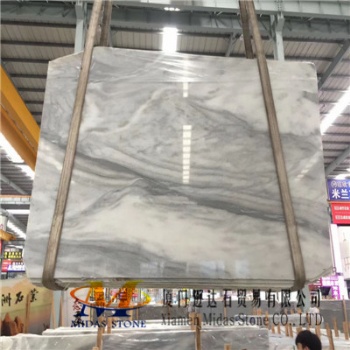 China Cloud Sea White Marble Slabs