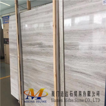 China Serpeggiante White Marble Slabs
