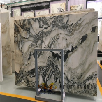 China Landscape Painting Marble