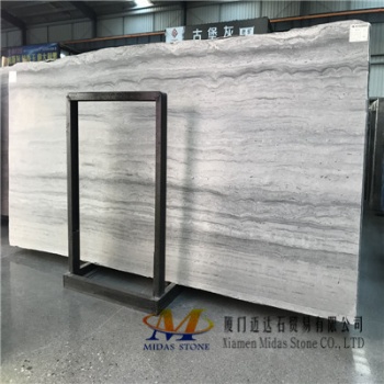 China Wooden Blue Marble Slabs