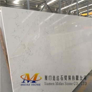 Carrara White Quartz Stone Slabs