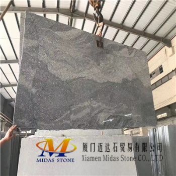 China Ash Grey Granite Slabs