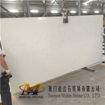 China Carrara Quartz Slabs