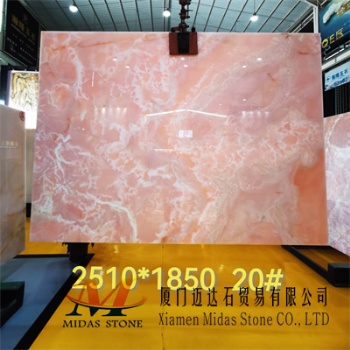 Chinese Pink Onyx Slabs