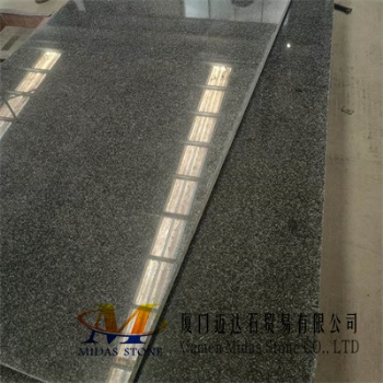 Polished Sesame Black Granite Slabs