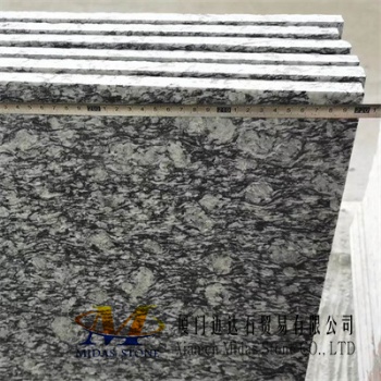 Chinese Spray White Granite Slabs