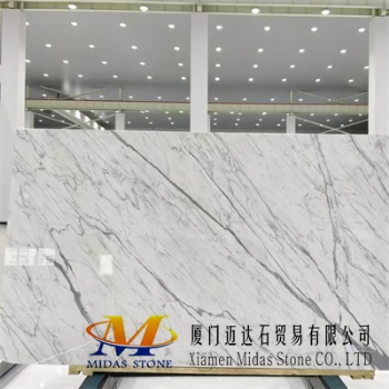 Italy Snow White Marble Slabs