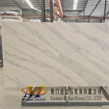 China Calacatta Quartz Stone Slabs