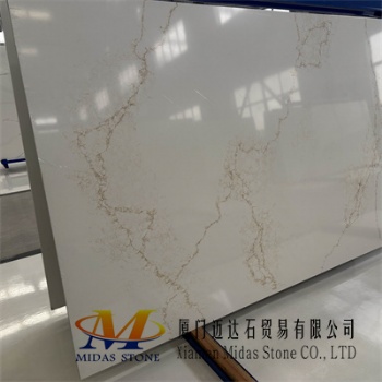 China Calacatta Quartz Stone Slabs