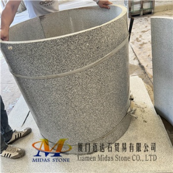 Chinese G603 Granite Hollow Columns